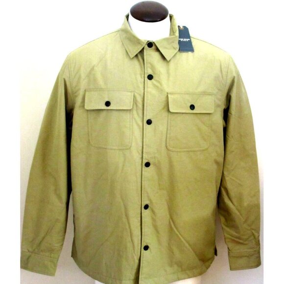 oobe Other - OOBE Brand Men's Eades Snap Front Overshirt Buckwheat Light Brown NWT